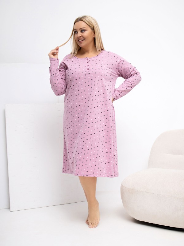 Naktiniai-DU-KN-FP-607.04P-tamsiai rožiniai