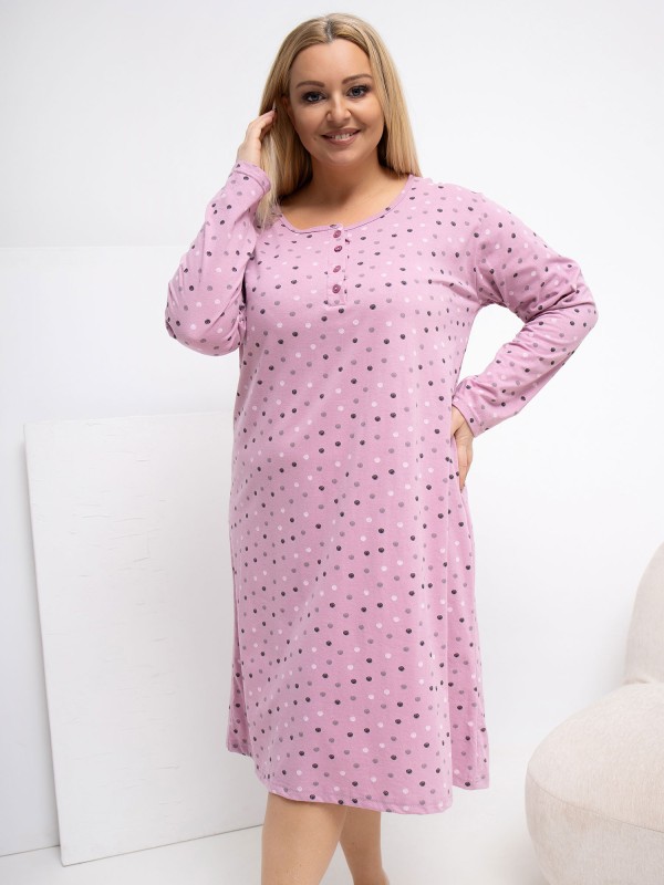 Naktiniai-DU-KN-FP-607.04P-tamsiai rožiniai