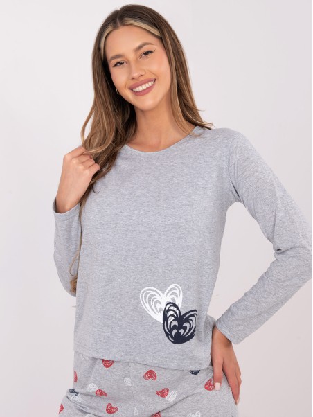 Pižama-DU-PI-FP-009.84-pilka