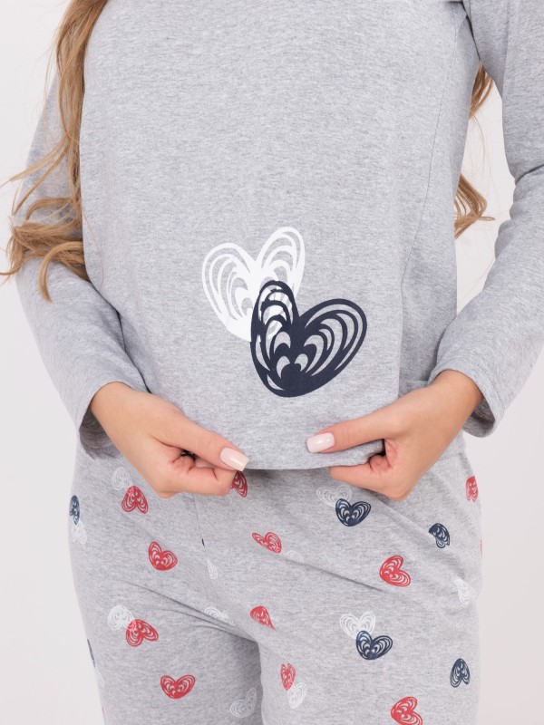 Pižama-DU-PI-FP-009.84-pilka