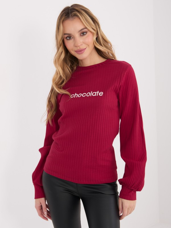 Palaidinė-RV-BZ-A1051.96-bordo spalvos