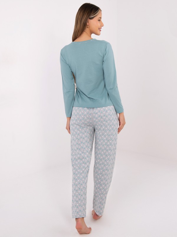 Pižama-DU-PI-FP-002.87-mėtinė