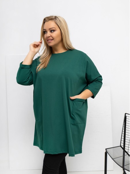 Palaidinė-RV-BZ-A1076.00-tamsiai žalia