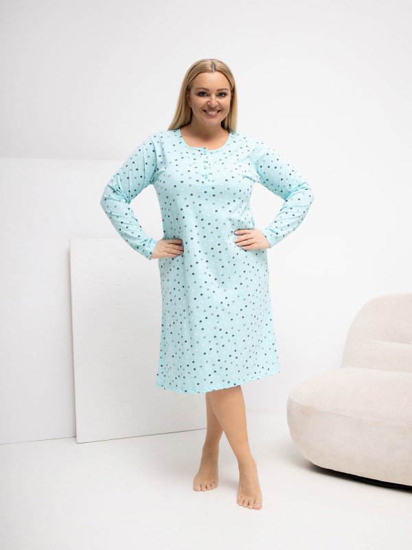 Naktiniai-DU-KN-FP-607.04P-mėtos spalvos