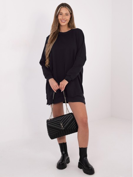 Suknelė-RV-SK-6019.67-tamsiai mėlyna