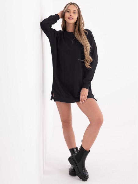 Suknelė-RV-SK-6019.67-tamsiai mėlyna