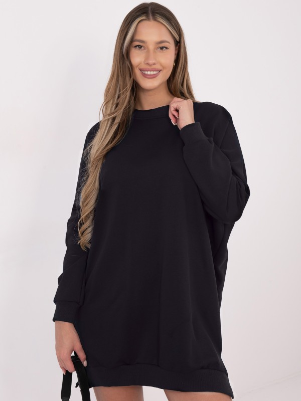 Suknelė-RV-SK-6019.67-tamsiai mėlyna