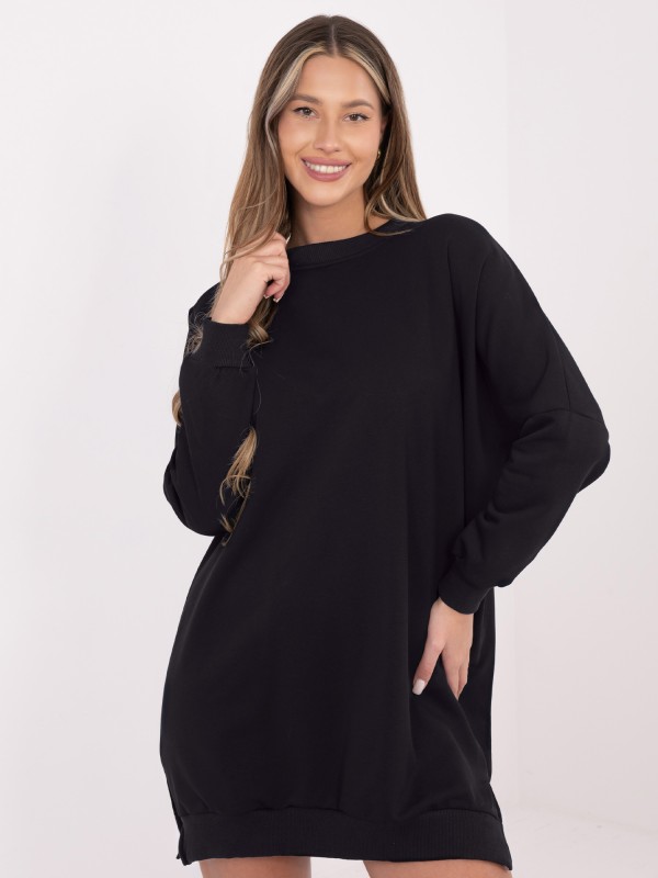 Suknelė-RV-SK-6019.67-tamsiai mėlyna