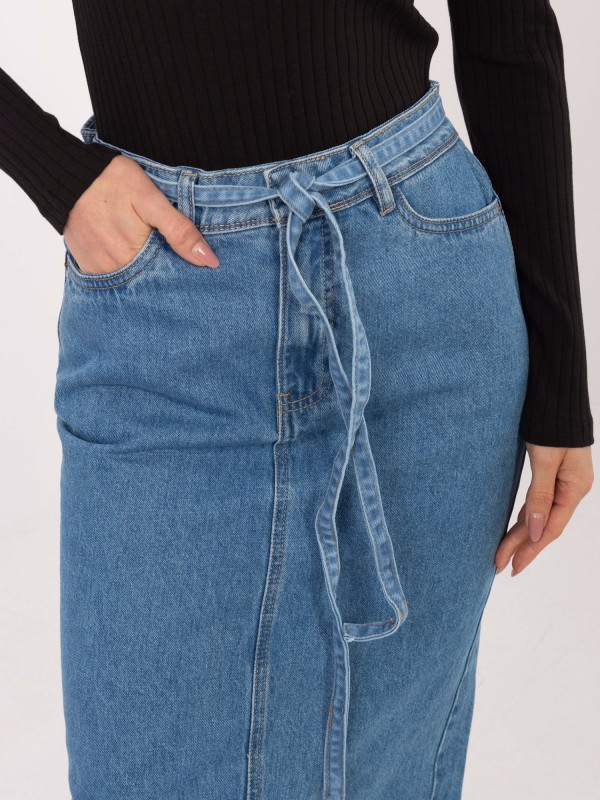 Sijonas-D80030BI50248L211-mėlynas