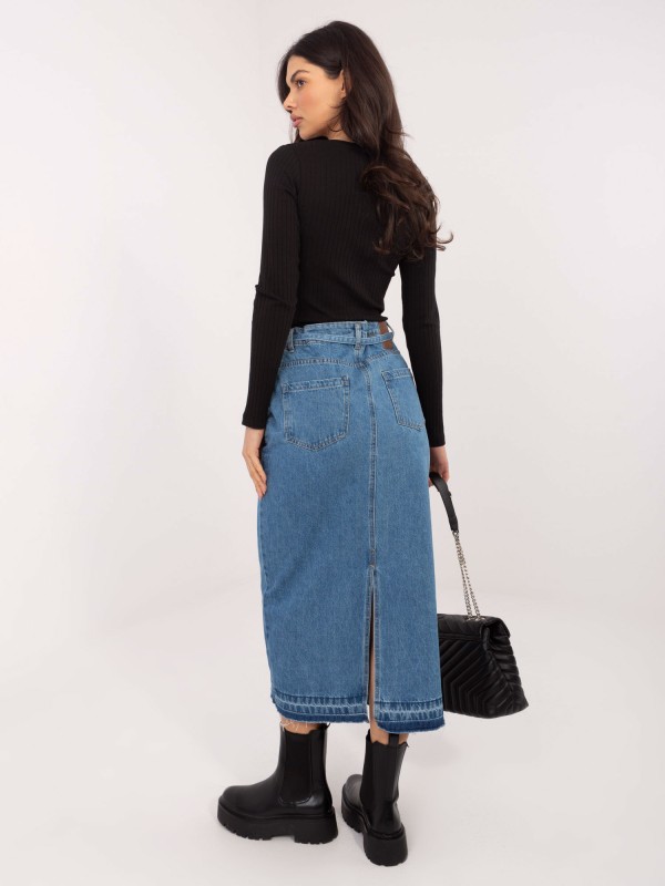 Sijonas-D80030BI50248L211-mėlynas