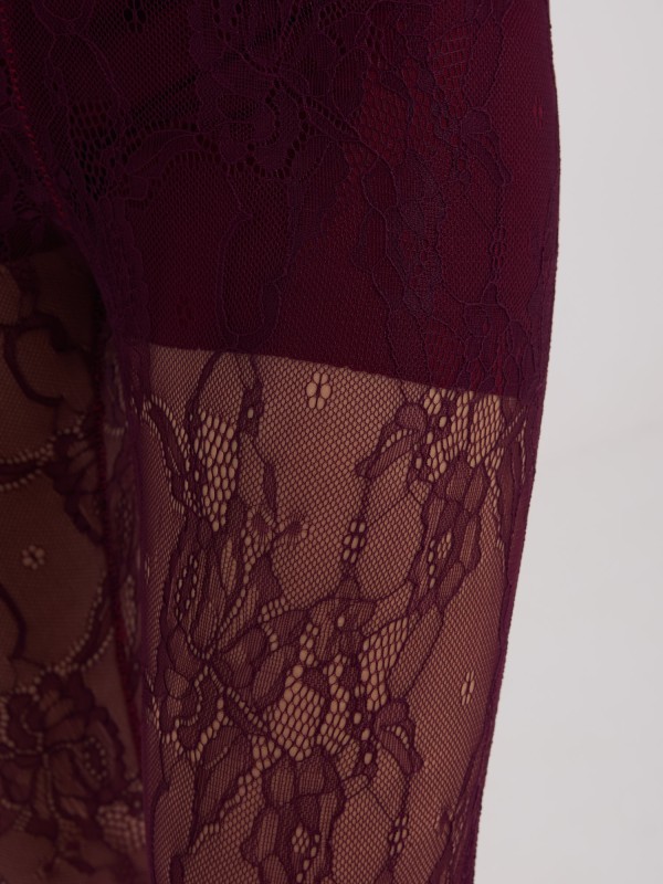 Kelnės-IT-SP-9955.79-bordo spalvos