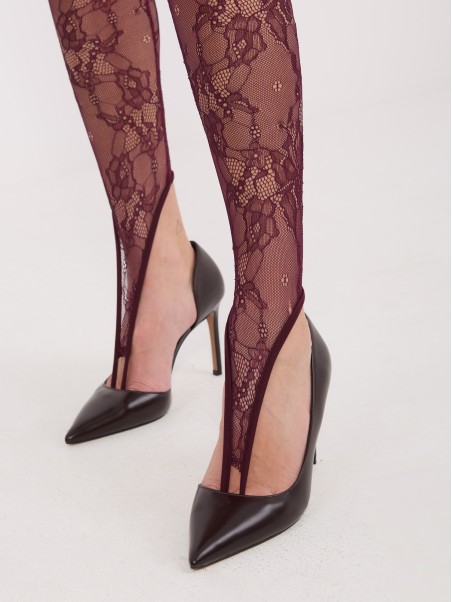 Kelnės-IT-SP-9955.79-bordo spalvos