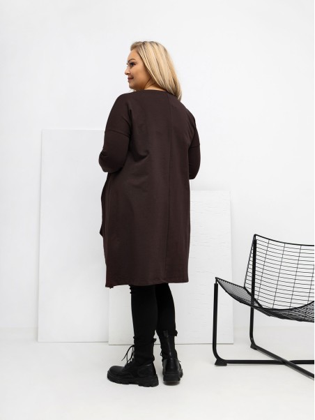 Tunika-RV-TU-5042.09X-tamsiai ruda
