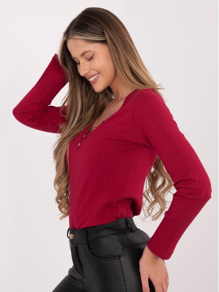 Palaidinė-RV-BZ-A1045.99-bordo spalvos