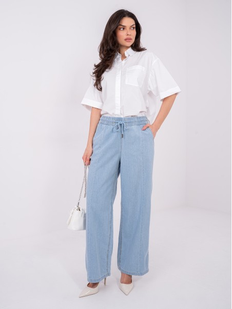 Kelnės-D80038BB62627L220-šviesiai mėlynos