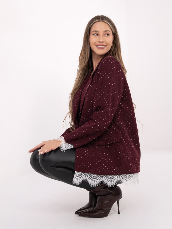 Striukė-IT-MA-FL9916-2.12P-bordo spalvos