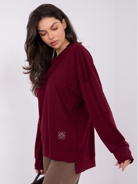 Megztinis-RV-BL-A1063.96-bordo spalvos