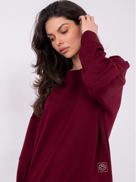 Megztinis-RV-BL-A1063.96-bordo spalvos