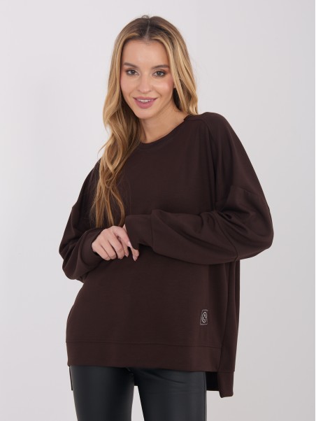 Džemperis-RV-BL-A1063.96-tamsiai rudas