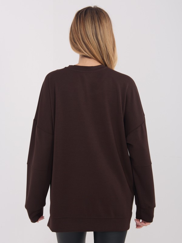 Džemperis-RV-BL-A1063.96-tamsiai rudas