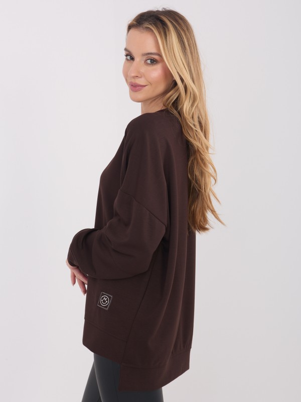 Džemperis-RV-BL-A1063.96-tamsiai rudas