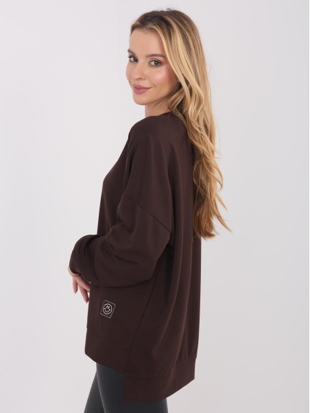 Džemperis-RV-BL-A1063.96-tamsiai rudas