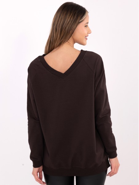 Džemperis-RV-BL-5850.11X-tamsiai rudas