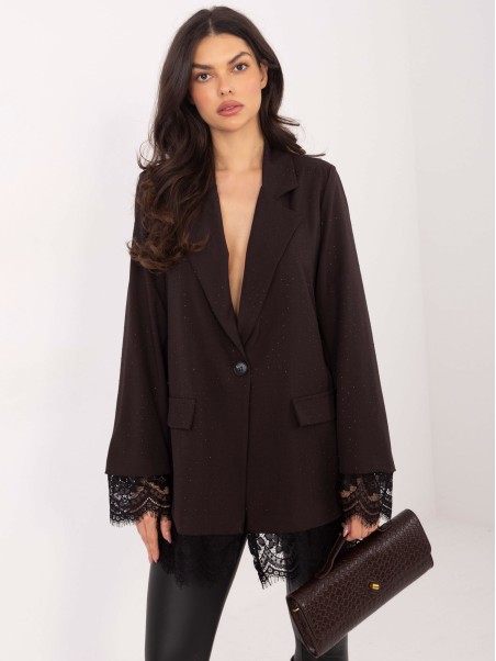 Švarkas-IT-MA-FL9916-1.07P-tamsiai ruda