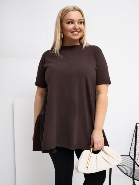 Palaidinė-RV-BZ-7923-1.34P-tamsiai ruda