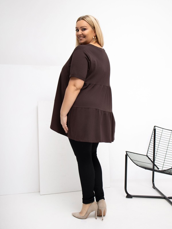 Palaidinė-RV-BZ-7923-1.34P-tamsiai ruda