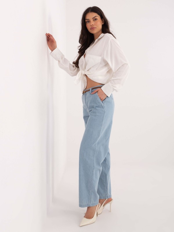 Kelnės-D80038BB62630L220-šviesiai mėlynos