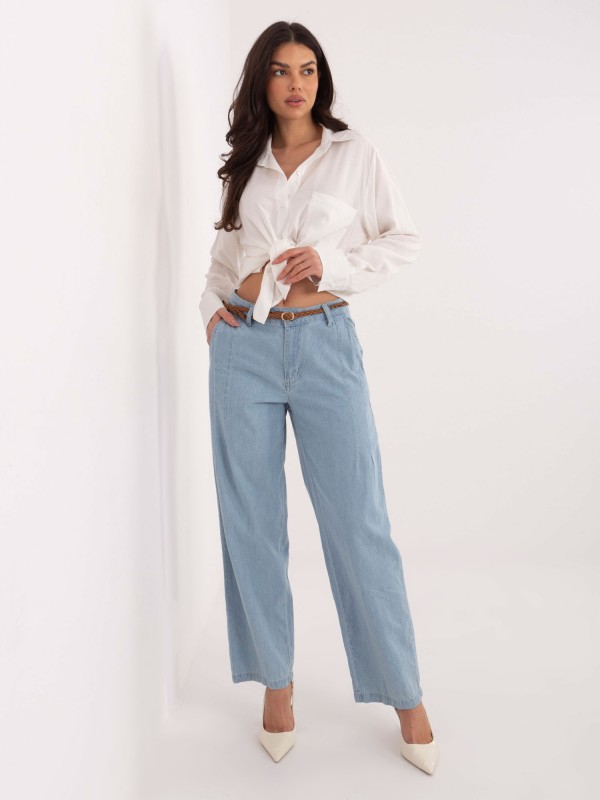 Kelnės-D80038BB62630L220-šviesiai mėlynos