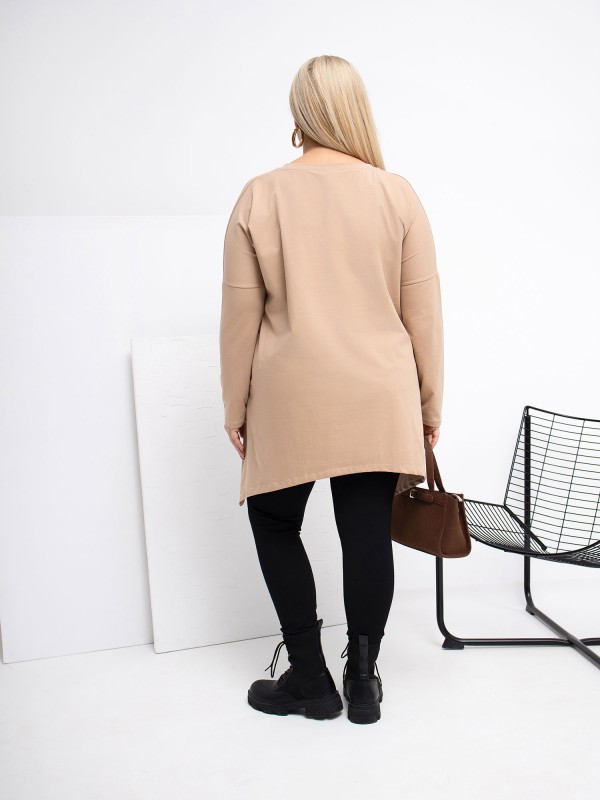 Palaidinė-RV-BZ-5031.06X-tamsiai smėlio spalvos