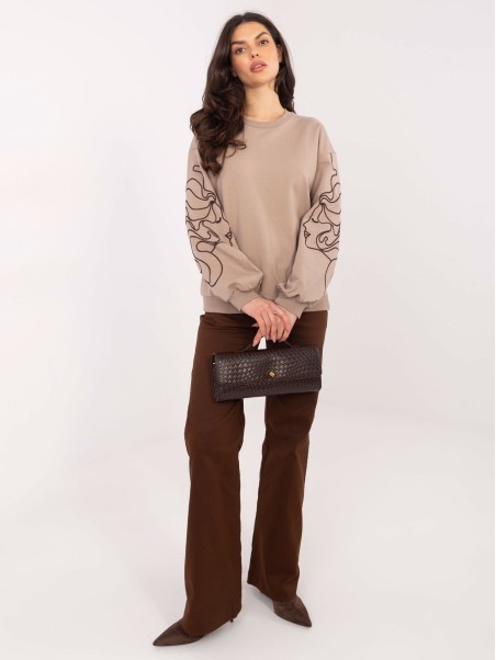 Palaidinė-RV-BZ-A176.56-tamsiai smėlio spalvos