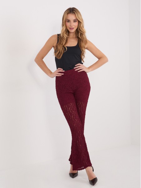 Kelnės-IT-SP-9960.78-bordo spalvos