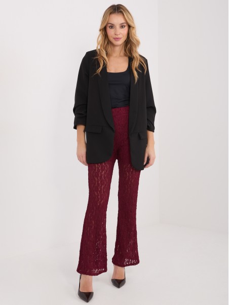 Kelnės-IT-SP-9960.78-bordo spalvos