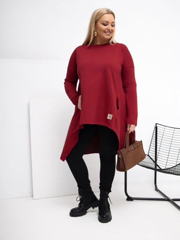 Tunika-RV-TU-5042.09X-bordo