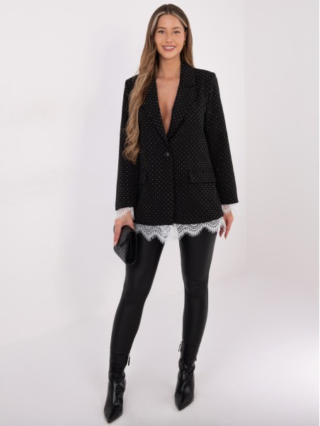 Švarkas-IT-MA-FL9916-2.12P-juoda-sidabrinė