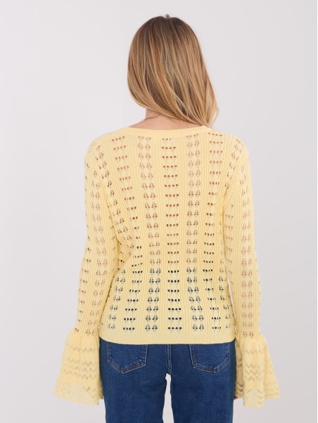 Megztinis-PM-SW-SF118.86-šviesiai geltonas