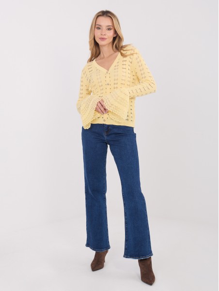 Megztinis-PM-SW-SF118.86-šviesiai geltonas