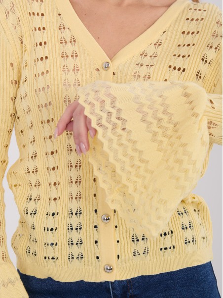 Megztinis-PM-SW-SF118.86-šviesiai geltonas