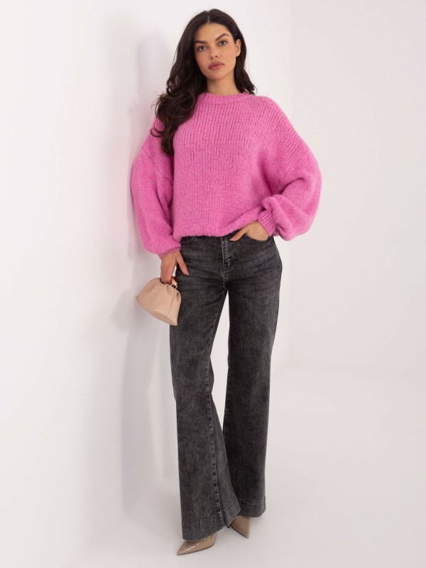 Megztinis-MI-SW-1909.68-tamsiai rožinis