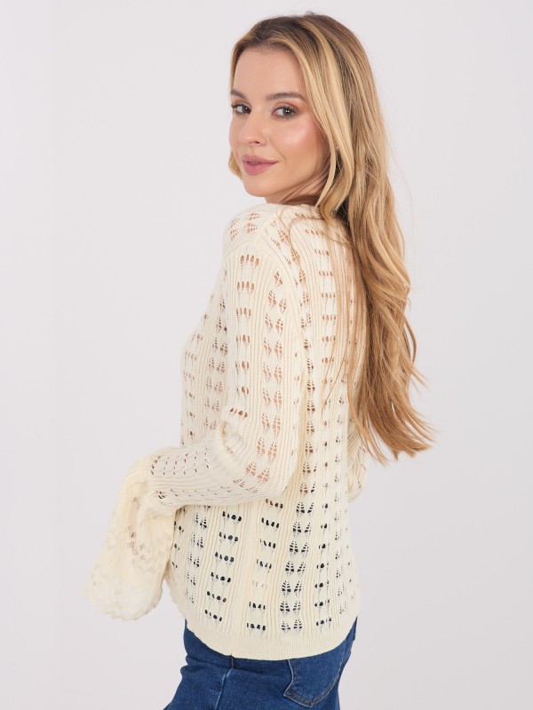 Megztinis-PM-SW-SF118.86-šviesiai smėlio spalvos