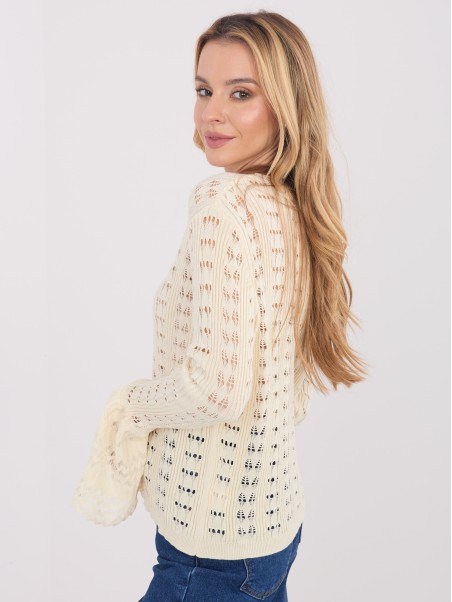 Megztinis-PM-SW-SF118.86-šviesiai smėlio spalvos