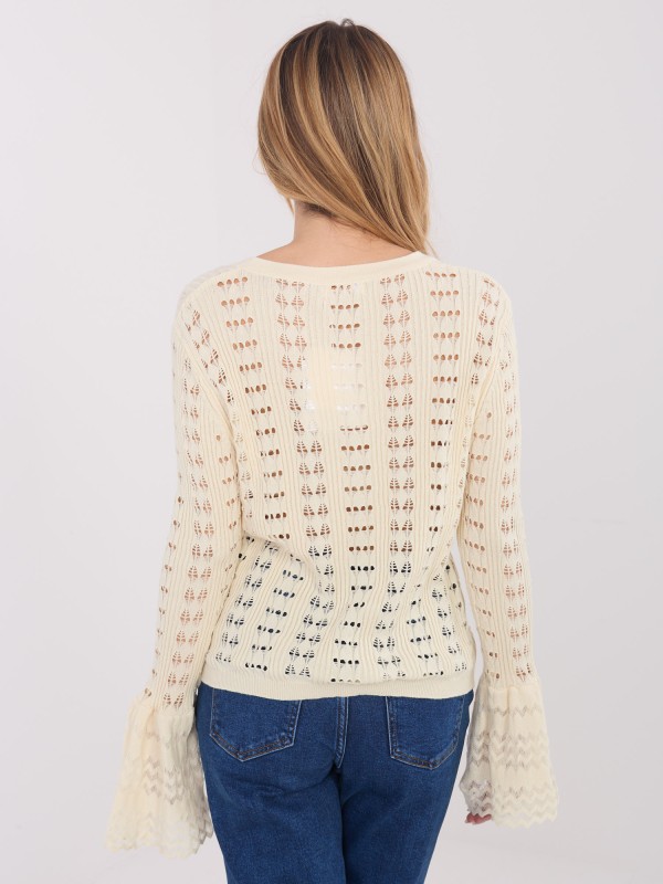 Megztinis-PM-SW-SF118.86-šviesiai smėlio spalvos