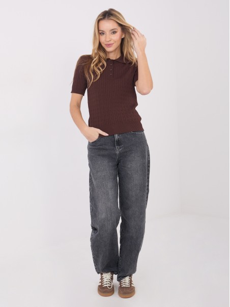 Megztinis-PM-SW-CV6679.32-tamsiai rudas