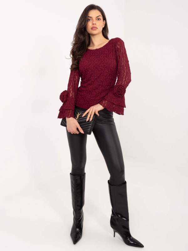 Palaidinė-IT-BZ-22122.85-bordo spalvos 2