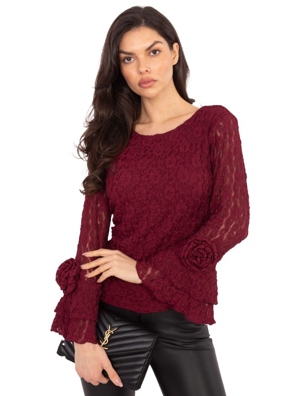 Palaidinė-IT-BZ-22122.85-bordo spalvos