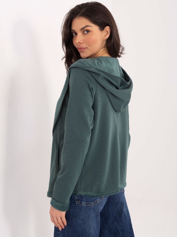 Džemperis-D68450M01066D1-tamsiai žalias