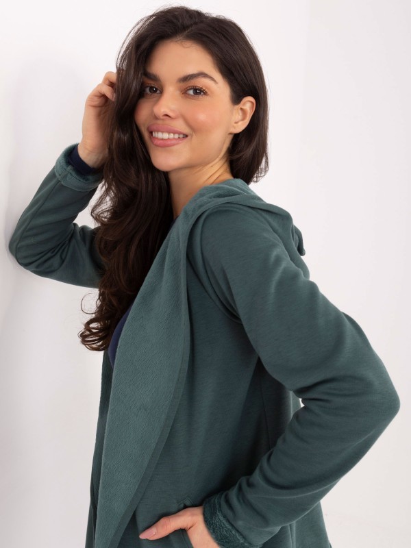 Džemperis-D68450M01066D1-tamsiai žalias